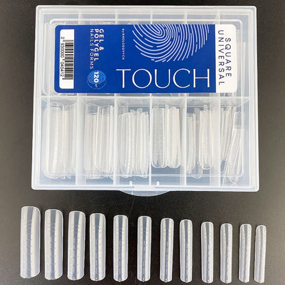 TOUCH Reusable Nail Forms Square Universal