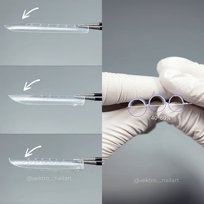 TOUCH Nail Extension Upper Forms 288pcs