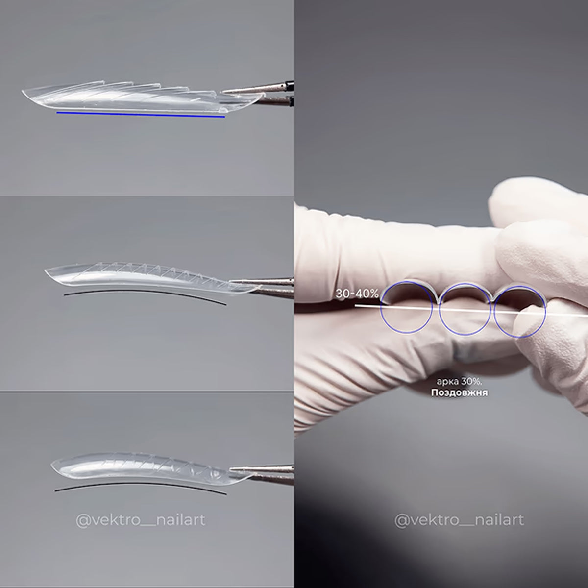 TOUCH Modeling Mix Nail Forms