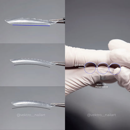 TOUCH Modeling Mix Nail Forms