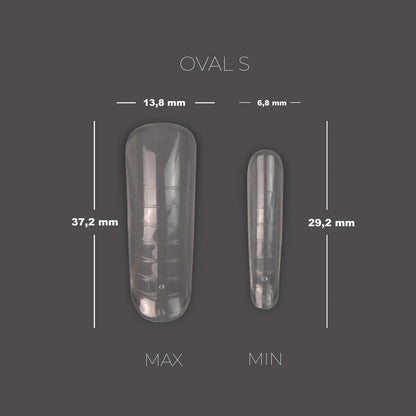 TOUCH professional dual forms 12in1 for sculpted nail shapes and extensions