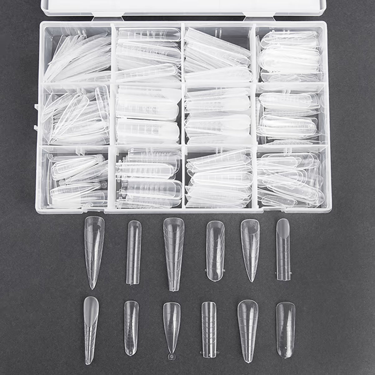 TOUCH 12in1 Modeling Nail Forms 288pcs