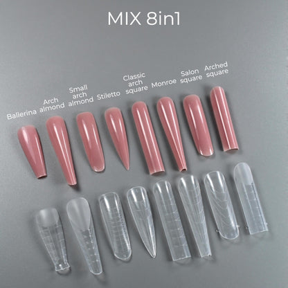 TOUCH Nail Tips Upper Forms 8in1 + Mold