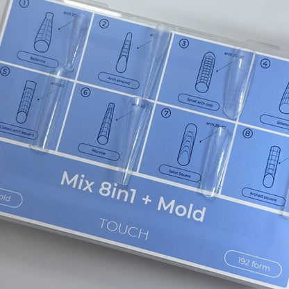 TOUCH Upper Forms Nail Extension Set