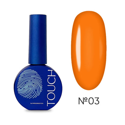 TOUCH Neon Base #03 light neon orange camouflage base gel 13ml