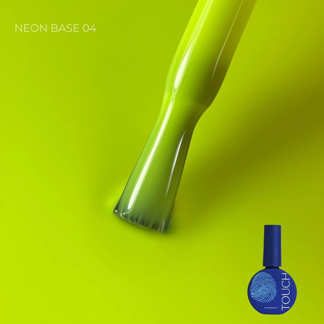 TOUCH Neon Base #04 neon yellow colored base gel 13ml