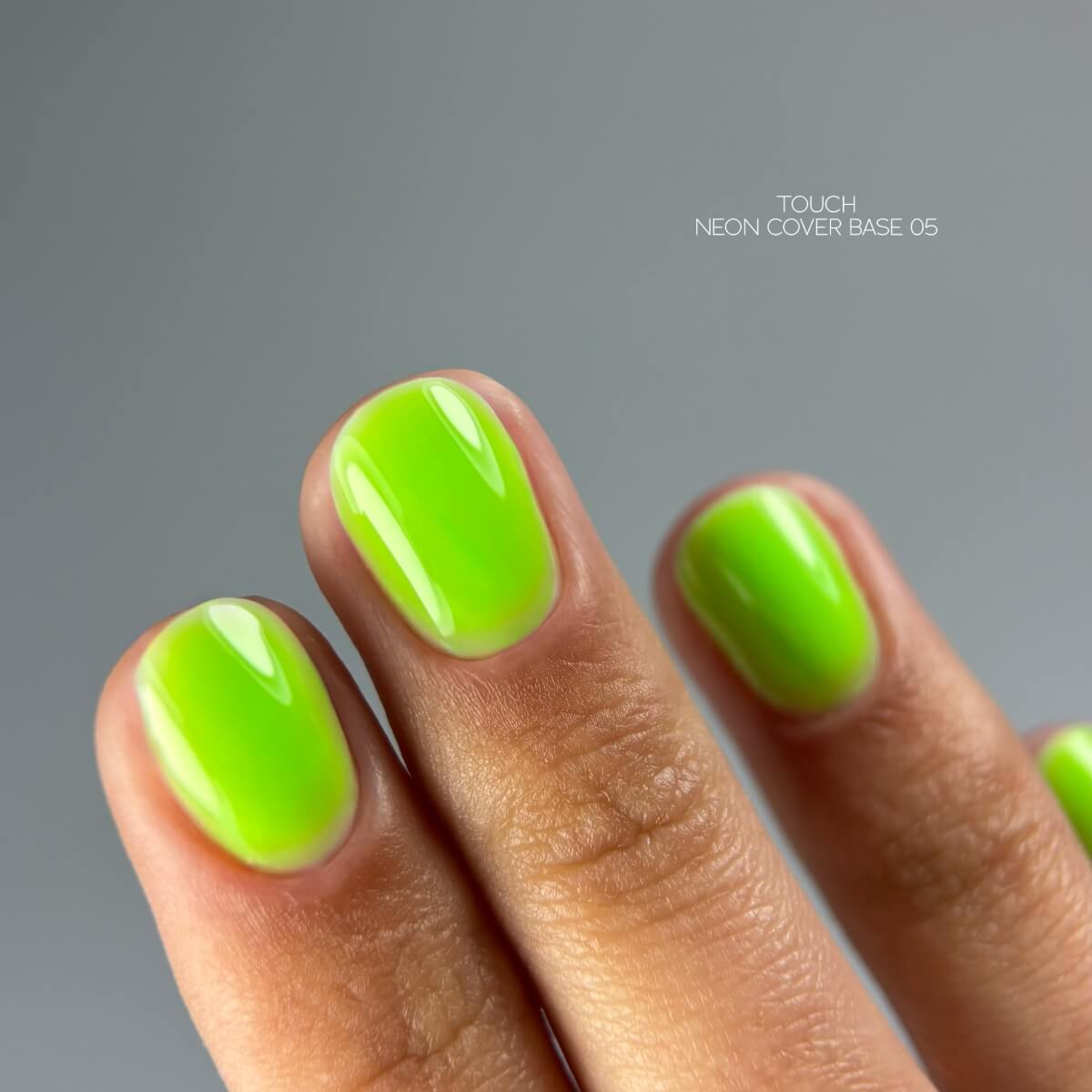 TOUCH #05 light green camouflage base for vibrant nail designs