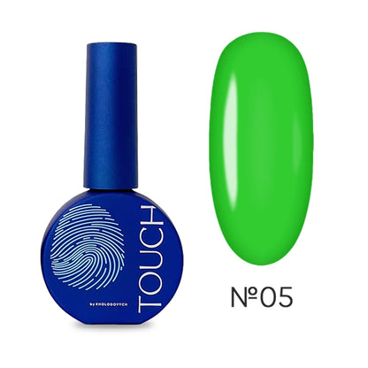TOUCH Neon Base #05 bright neon green colored base gel 13ml