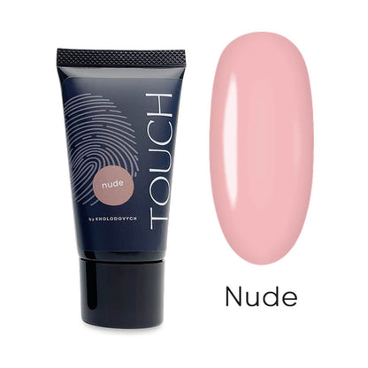 TOUCH Polygel Nude static modeling gel for French and natural nail designs