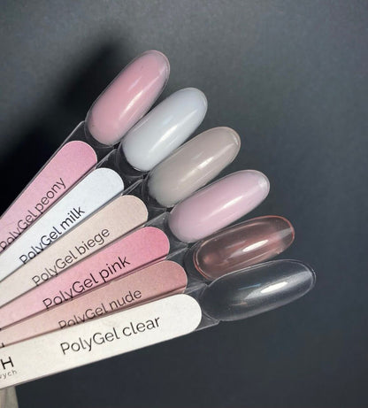 TOUCH Polygel Pink thick modeling material for nail strengthening