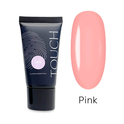 TOUCH Polygel Pink 30ml professional pink nail extension gel