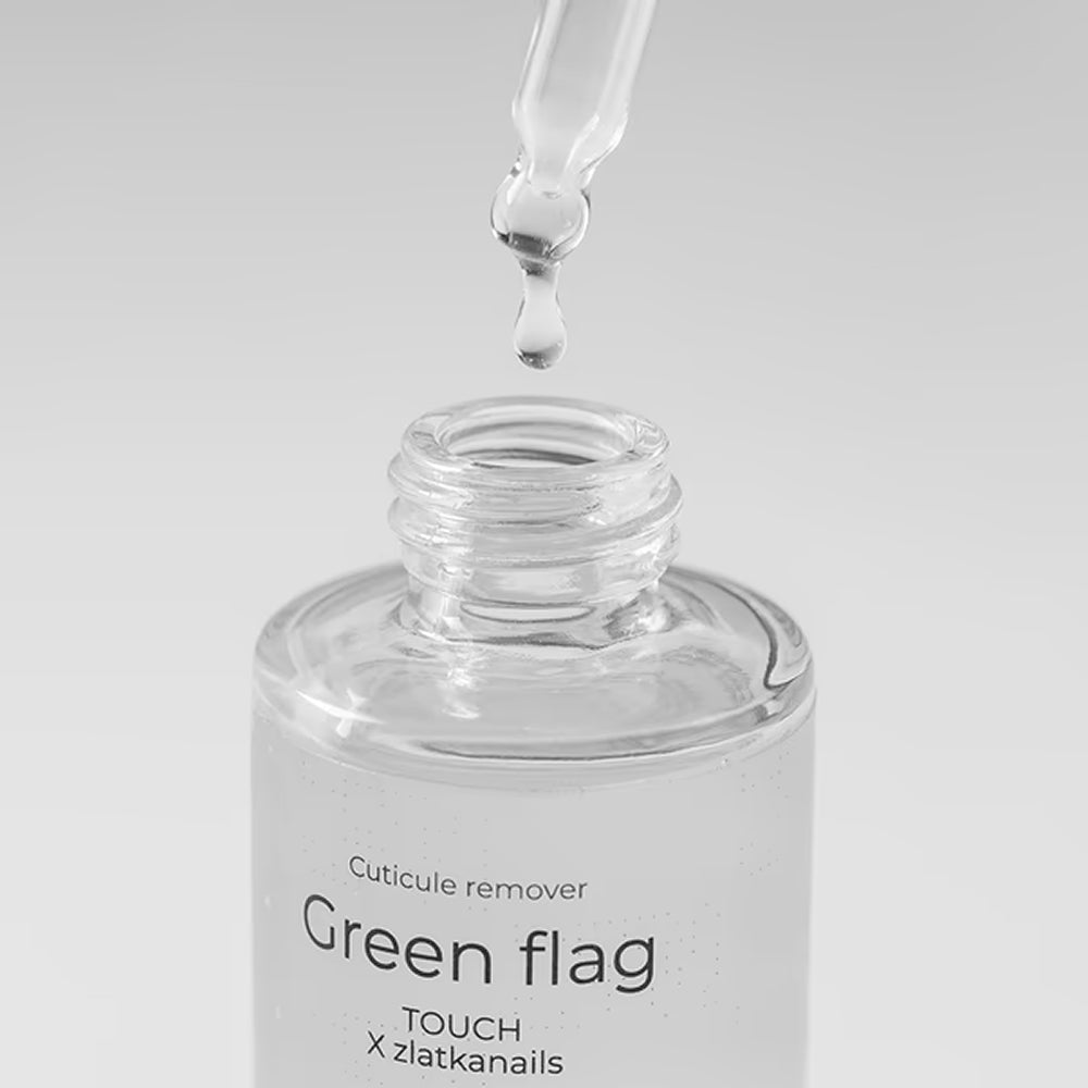 TOUCH Remover Green Flag — label close-up