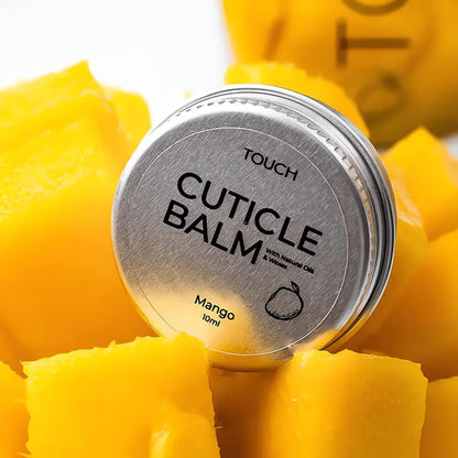 TOUCH Silver Line Cuticle Balm Mango — used on elbow or heel area