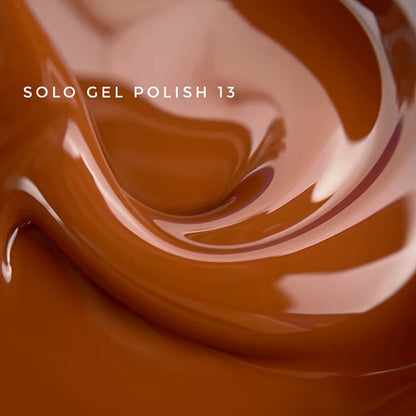 TOUCH Gel Polish #13 brown base color and finish in one 9ml