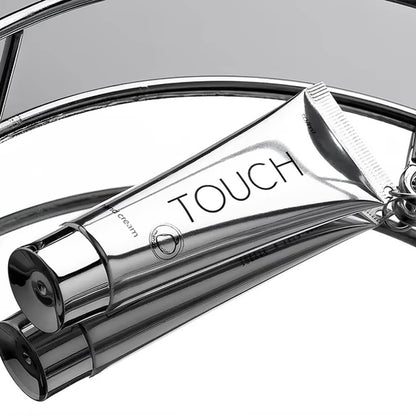TOUCH Silver Line Hand Cream Mango — cream texture close-up