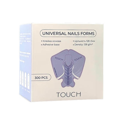 TOUCH - Universal Nails Forms, 300pcs