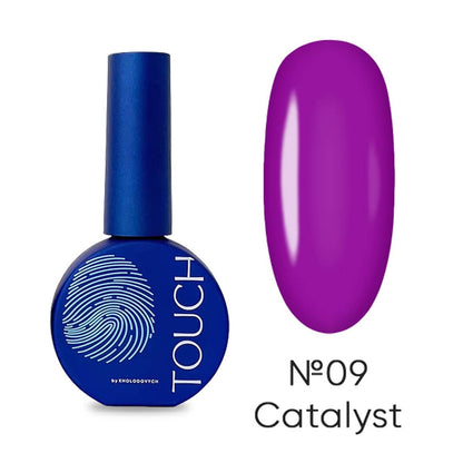 TOUCH Vitrage Gel Polish #09 Catalyst violet stained glass gel polish 9ml