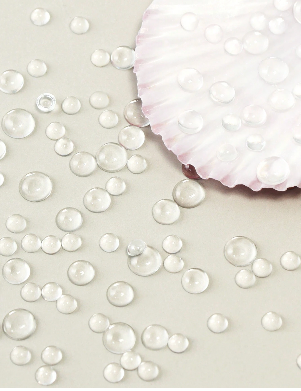 Transparent Water Drop Nail Charms – 3D Bubble Effect