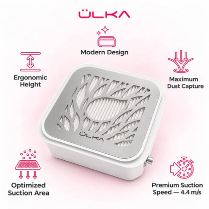ULKA Built-In Nail Dust Vacuum Premium 2.0