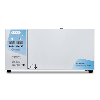 ULKA Jupiter 10V PRO Dry Heat Sterilizer, 10L, full unit view