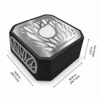 ULKA Premium 2.0 black nail dust collector with HEPA filter