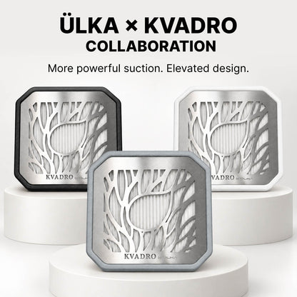 Ulka & Kvadro Premium 2.0 performance in gray, black and white.