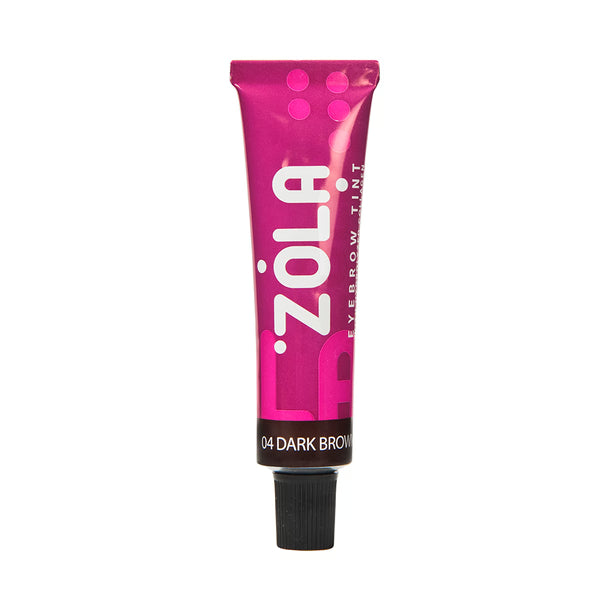 ZOLA - Eyebrow Tint With Collagen 04 Dark Brown, 5ml and 15ml