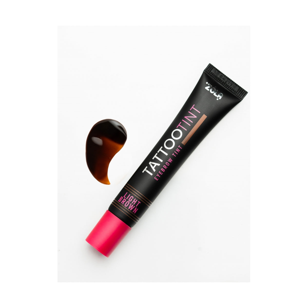 Soft light brown for naturally defined brows and lashes – ZOLA Tattoo Tint