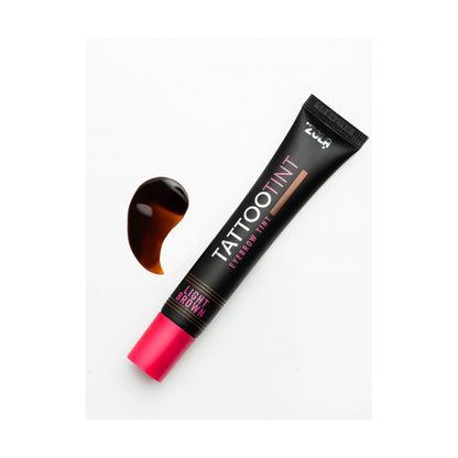 Soft light brown for naturally defined brows and lashes – ZOLA Tattoo Tint