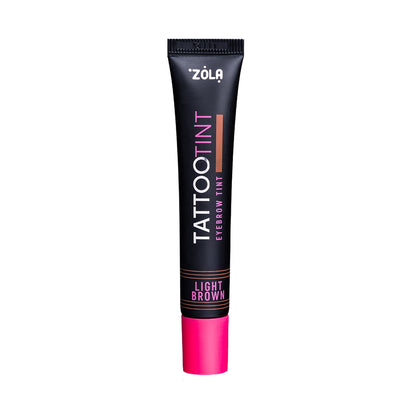 ZOLA - Eyebrow and Eyelash Tattoo Tint Light Brown, 15ml