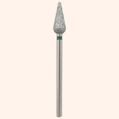 KMIZ - Diamond Nail Drill Bit Green Drop 5.0-12C (#148)