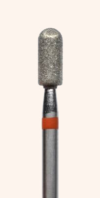 KMIZ - Diamond Nail Drill Bit Red Cylinder 3.5-8.0F (#110)